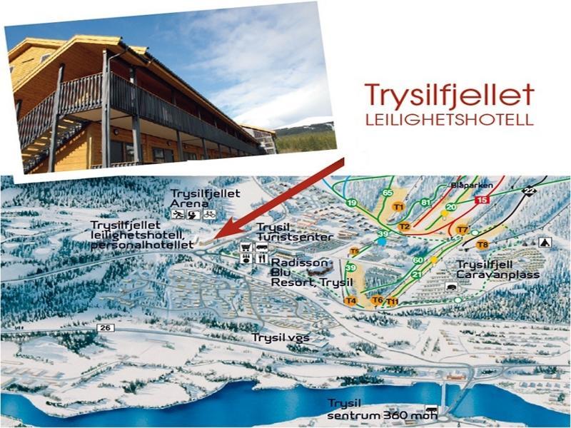 Trysilfjellet Leilighetshotell Ngoại thất bức ảnh